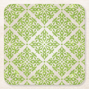 Dessous De Verre Carré Papier peint vintage