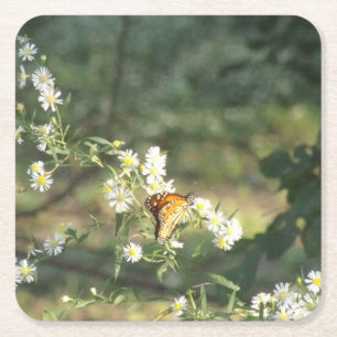 Dessous De Verre Carré Papillon