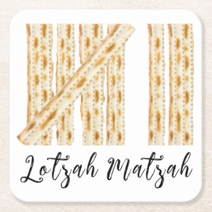 Dessous De Verre Carré Pâque Lotzah Matzah 7 Jours