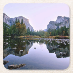 Dessous De Verre Carré Parc national de Yosemite