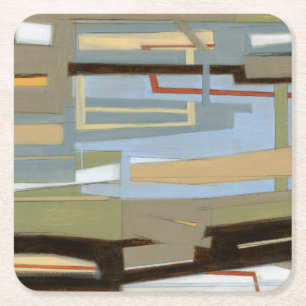 Dessous De Verre Carré Peinture libre moderne d'expression par le Normand
