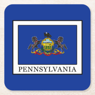 Dessous De Verre Carré Pennsylvanie