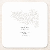 Peonies élégant coin fleur