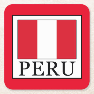 Dessous De Verre Carré Pérou