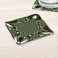 Pétales de feuille de forêt verte blanche