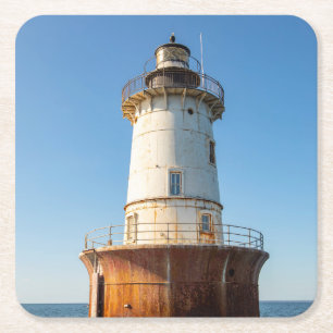 Dessous De Verre Carré Phare d'Hoopers Island