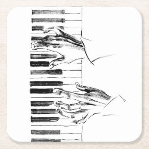 Dessous De Verre Carré Piano music