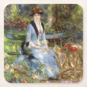 Dessous De Verre Carré Pierre-Auguste Renoir - Dans les Roses