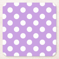 Pois blancs sur lilas