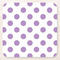 Pois de lavande sur blanc