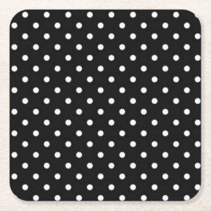 Dessous De Verre Carré Polka dot