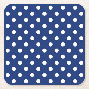 Dessous De Verre Carré Polka dot