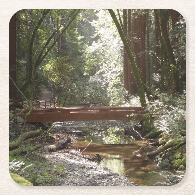 Dessous De Verre Carré Pont Muir Woods II (Devant)