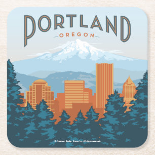 Dessous De Verre Carré Portland, OU