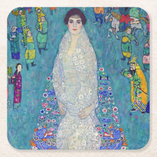 Dessous De Verre Carré Portrait d'Elisabeth Lederer, Gustav Klimt