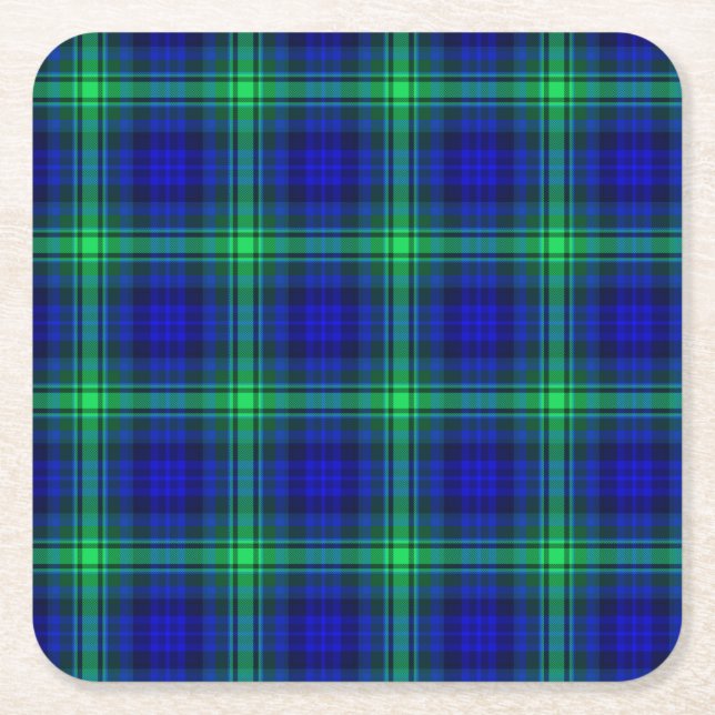 Dessous De Verre Carré Premier plaid de Fibonacci (Devant)