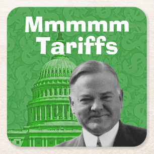 Dessous De Verre Carré Président Herbert Hoover Tarifs