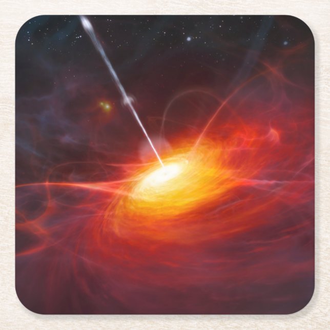 Dessous De Verre Carré Quasars. (Devant)