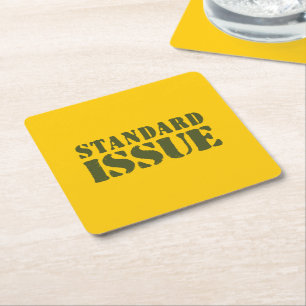 DESSOUS DE VERRE CARRÉ QUESTION STANDARD