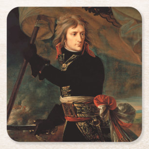 Dessous De Verre Carré Rassemblement de Napoléon Bonaparte à la bataille