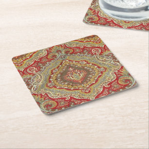 Dessous De Verre Carré Ratih Paisley
