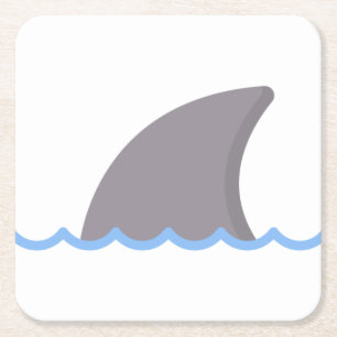 Dessous De Verre Carré requin