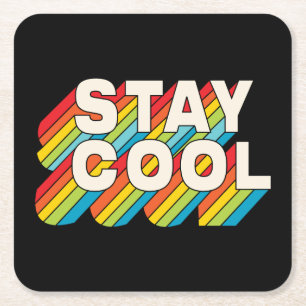 Dessous De Verre Carré Rester Cool