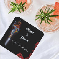 Roses d'épée de dragon rouge