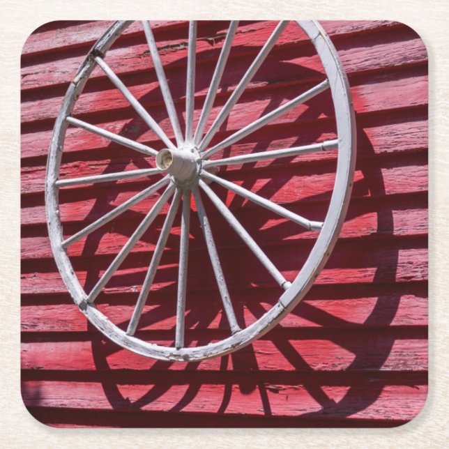 Dessous De Verre Carré Roues (Devant)