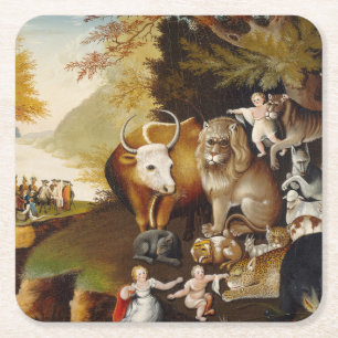 Dessous De Verre Carré Royaume pacifique Biche animal classique