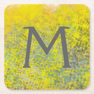 Dessous De Verre Carré Ruche I du monogramme  