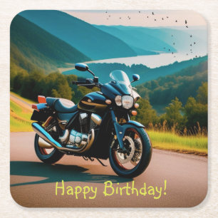 Dessous De Verre Carré Sa moto