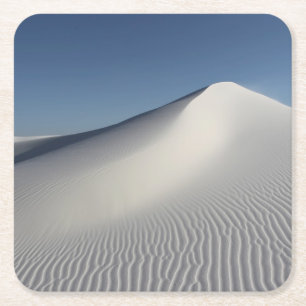 Dessous De Verre Carré Sables blancs