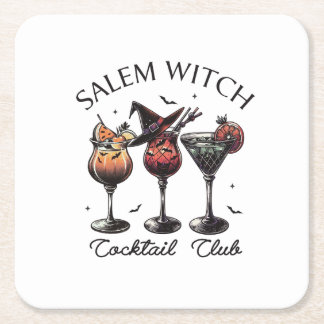 Dessous De Verre Carré Salem Cocktail Club