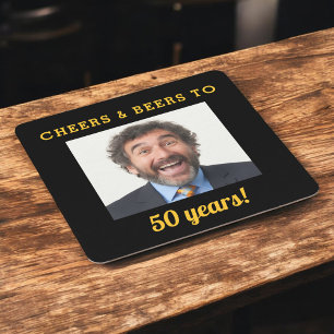 Dessous De Verre Carré Salutations et bières 50e anniversaire Photo Miles