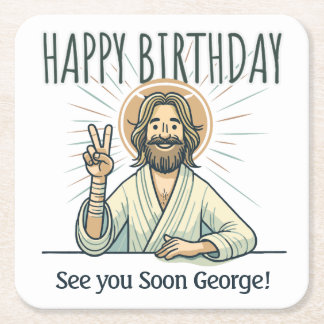 Dessous De Verre Carré "See you soon", Birthday gift, 55