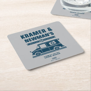 Dessous De Verre Carré Seinfeld   Kramer & Newman's Recycling Co.