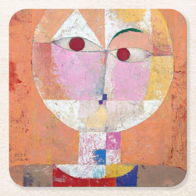 Dessous De Verre Carré Senecio, Paul Klee (Devant)