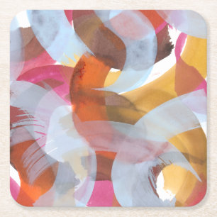Dessous De Verre Carré Sherbert I