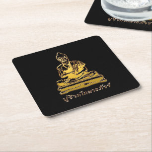 Dessous De Verre Carré Shivago Komarpaj Bouddha du massage thaï