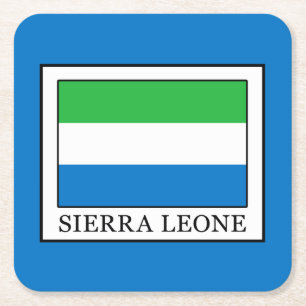Dessous De Verre Carré Sierra Leone