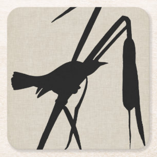 Dessous De Verre Carré Silhouette II d'Audubon