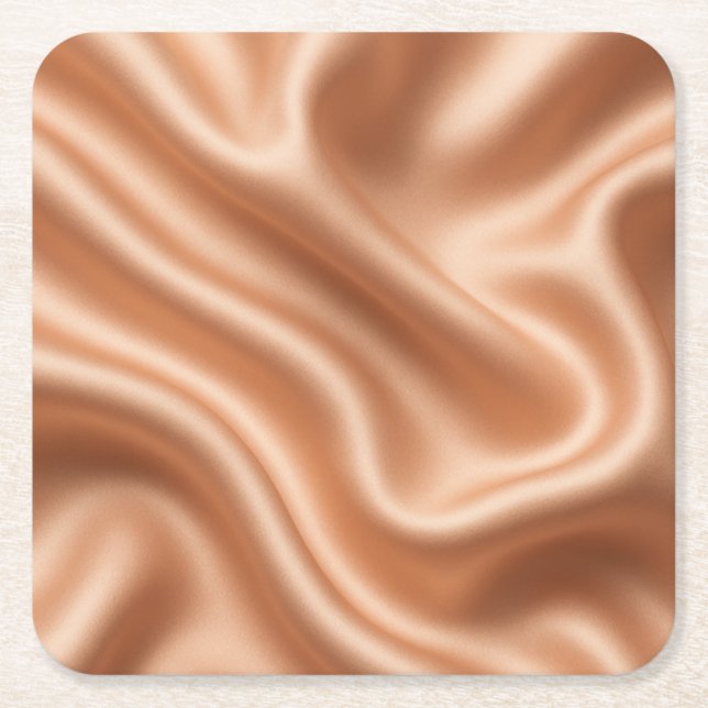 Dessous De Verre Carré Silk Fabric Texture Gold Background-97082 (Devant)