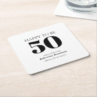 Simple Moderne Fête Surprise pour 50 ans