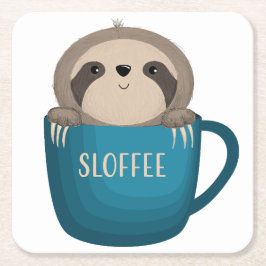 Dessous De Verre Carré Sloffee !
