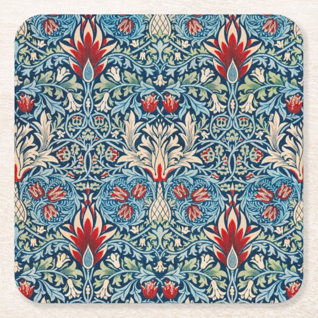 Dessous De Verre Carré Snakeshead, William Morris (Devant)