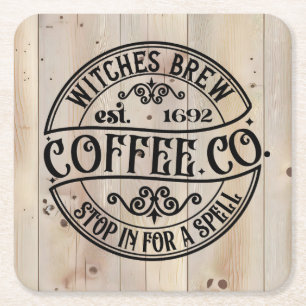 Dessous De Verre Carré Sorcières Brew Coffee Co