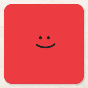 DESSOUS DE VERRE CARRÉ SOURIRE :)