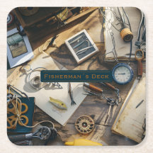 Sous-verres en papier Fisherman’s Deck