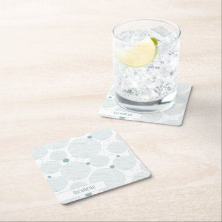 Dessous De Verre Carré Sous-verres Ocean Aqua Waves